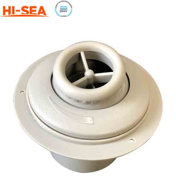 Round Adjustable Marine Defroster 